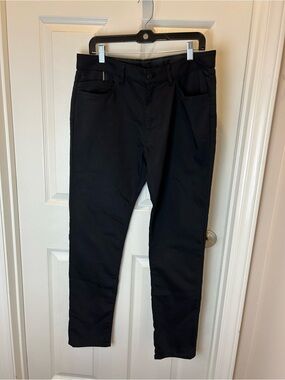 POLO RALPH LAUREN PERFORMANCE MENS PANTS BLACK 33x32